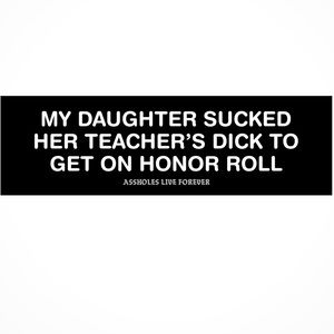 Linda Finegold ALF HONOR ROLL bumper sticker